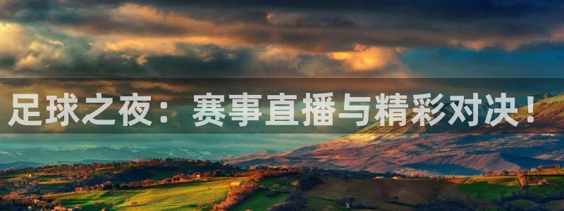 蓝鲸鱼直播：足球之夜：赛事直播与精彩对决！